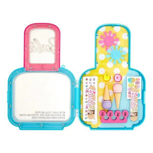 NEW Barbie Super Sweet Nail Salon Case 12pc Playset